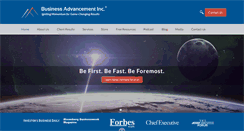 Desktop Screenshot of businessadvance.com
